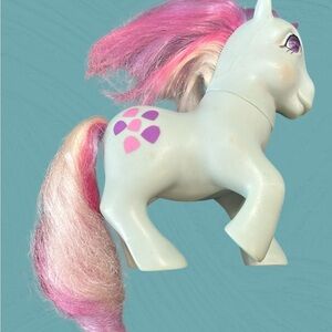 G1 MLP MY LITTLE PONY SWEET STUFF GEM EYE PONY
